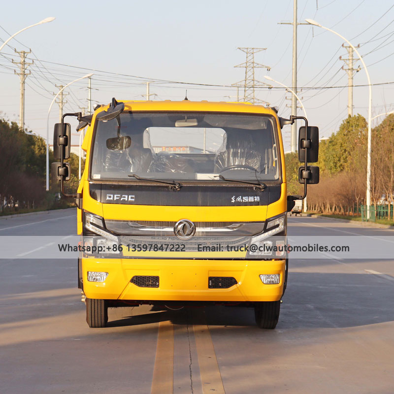 DFAC 4Tons One To Two Flatbed Tow Truck Manufacturer Wrecker Supply