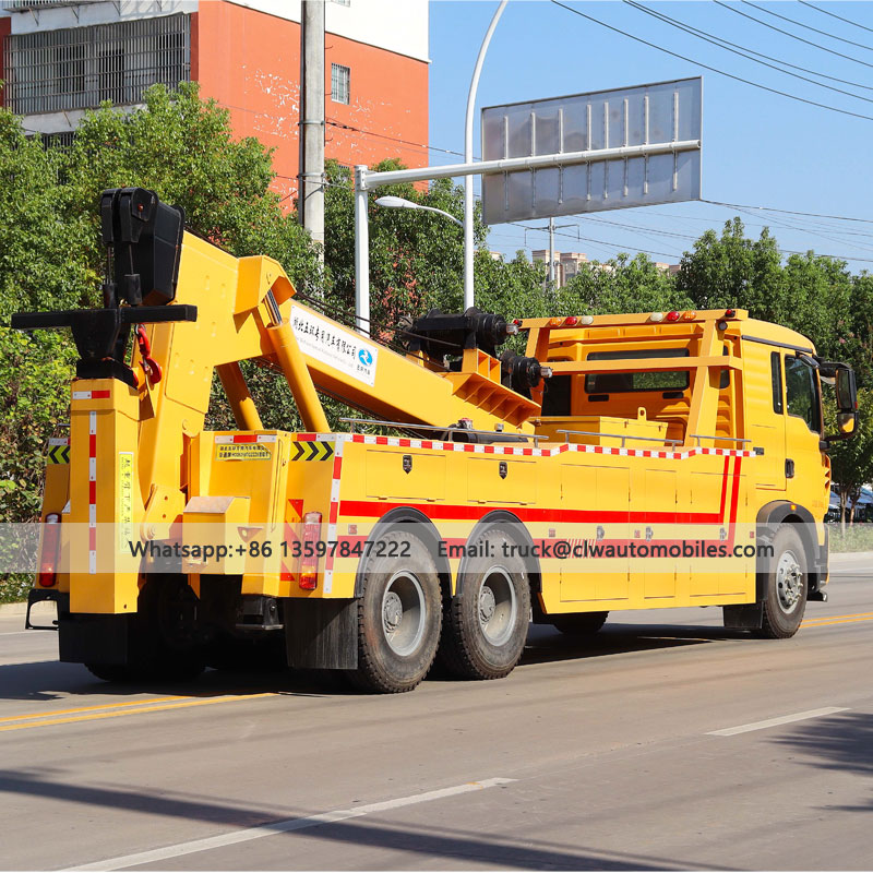 HOWO Heavy Duty Towing Tow Truck | 6x4 One to One Wrecker | 20T Towing and Lifting together