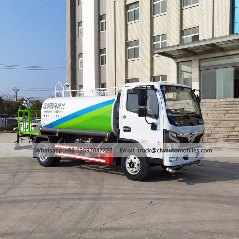 DFAC 5Tons Water Tank Truck | 4*2 5000L Water Truck For Watering