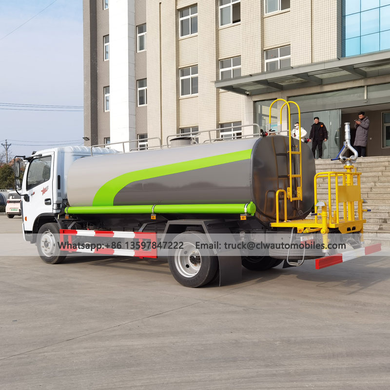 DFAC 9Tons Water Truck 4*2 9000L Water Vehicle