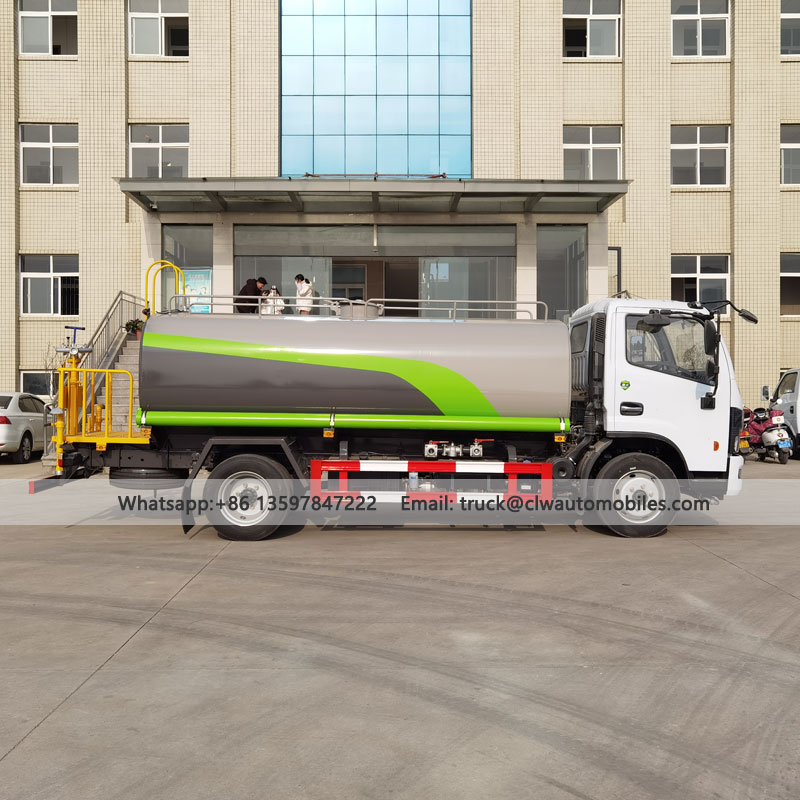 DFAC 9Tons Water Truck 4*2 9000L Water Vehicle