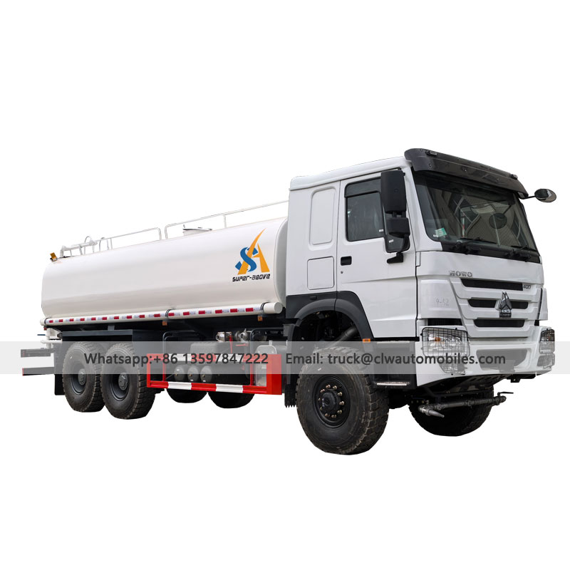 HOWO 21000L Water Truck | 6*4 Water Tank Truck Supply