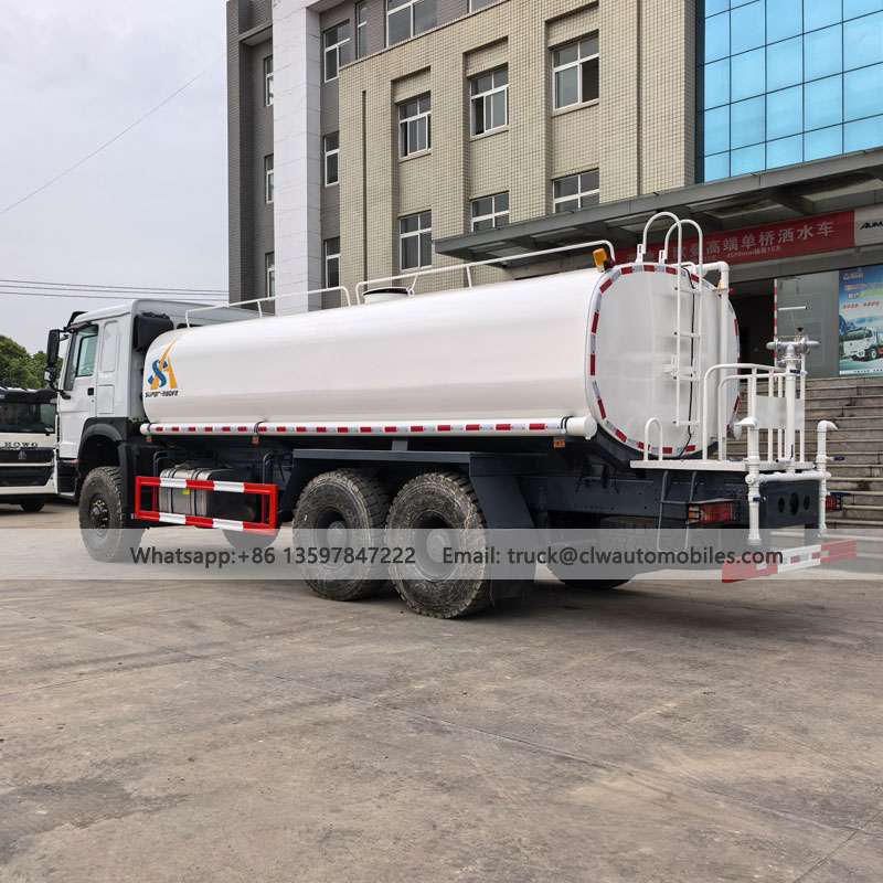 HOWO 21000L Water Truck | 6*4 Water Tank Truck Supply