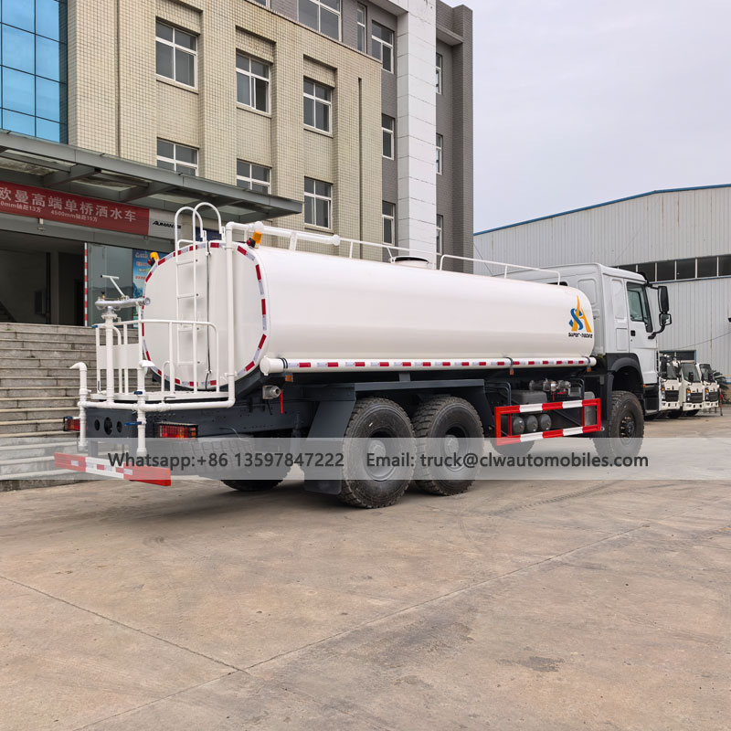HOWO 21000L Water Truck | 6*4 Water Tank Truck Supply