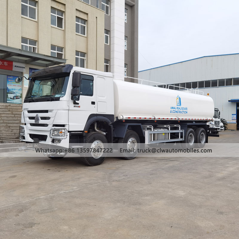 HOWO 30000L Water Truck | 30Tons Water Tank Truck Supply