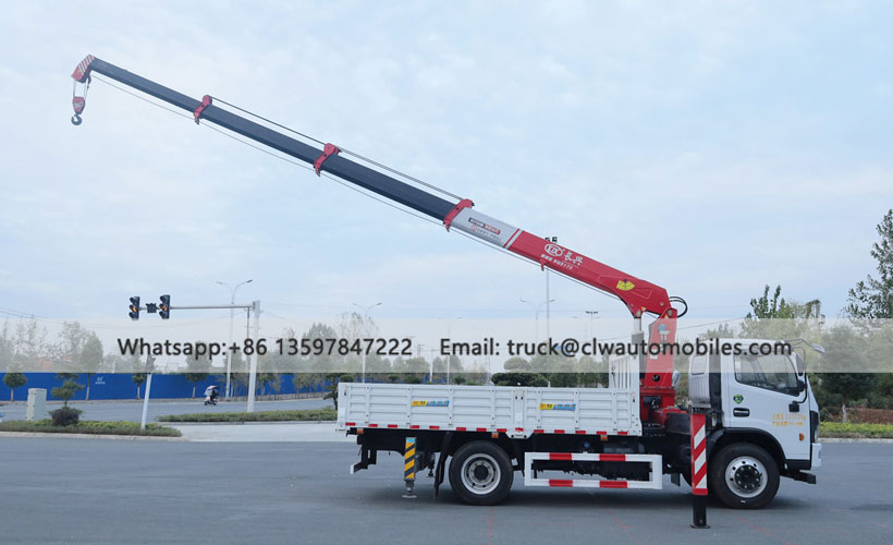 4Tons Truck Mounted Crane