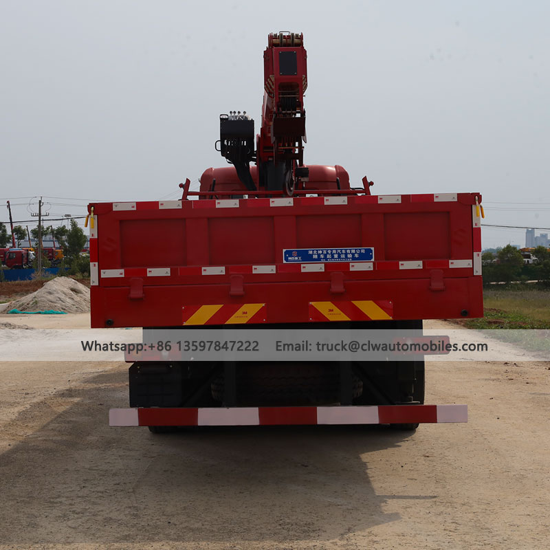 DONGFENG 12Tons-14Tons Truck Mounted Crane 6*4 Manipulator