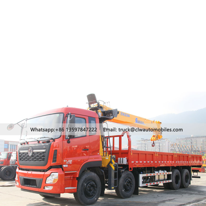 DONGFNEG 16Tons Manipulator 8*4 Truck Mounted Crane