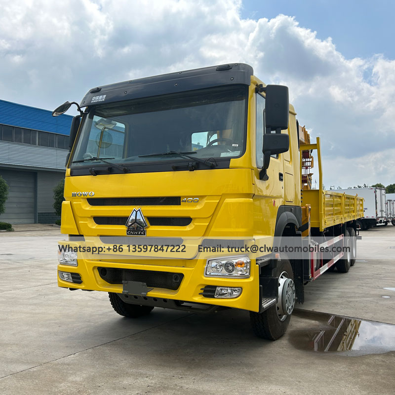 HOWO 12Tons Truck Mounted Crane Lorry Crane Manufacturer
