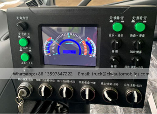 Road Sweeping and Cleaning Truck