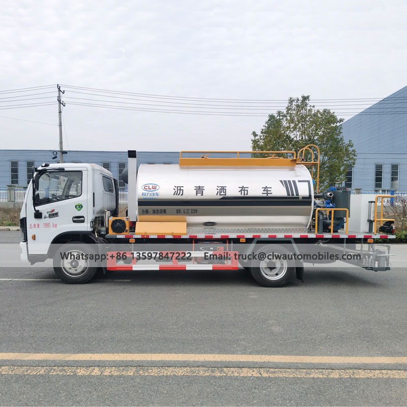 DFAC 7000L Asphalt distributor truck 4x2 Small Asphalt Trucks