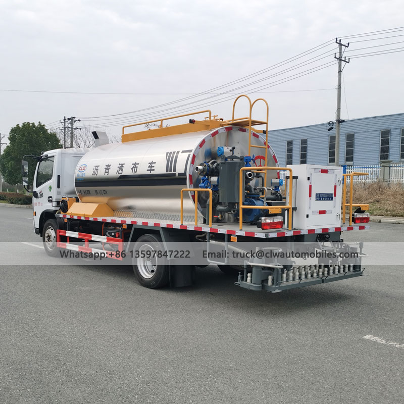 DFAC 7000L Asphalt distributor truck 4x2 Small Asphalt Trucks