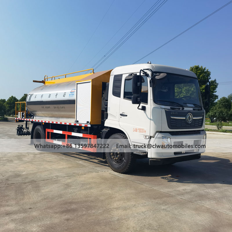 DONGFENG 12000L Asphalt Distributor Truck For Sale | Road Construction