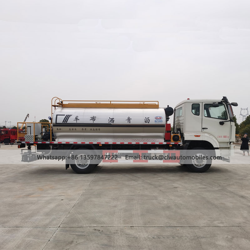 HOWO 12000L Asphalt Distributor Truck For Sale From Manufacturer