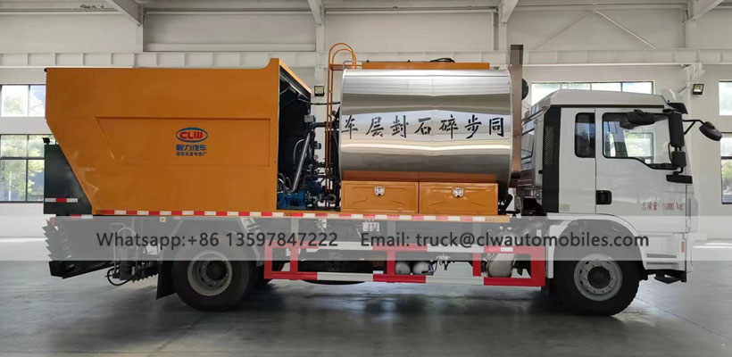 SHACMAN Synchronous Chip Seal Truck