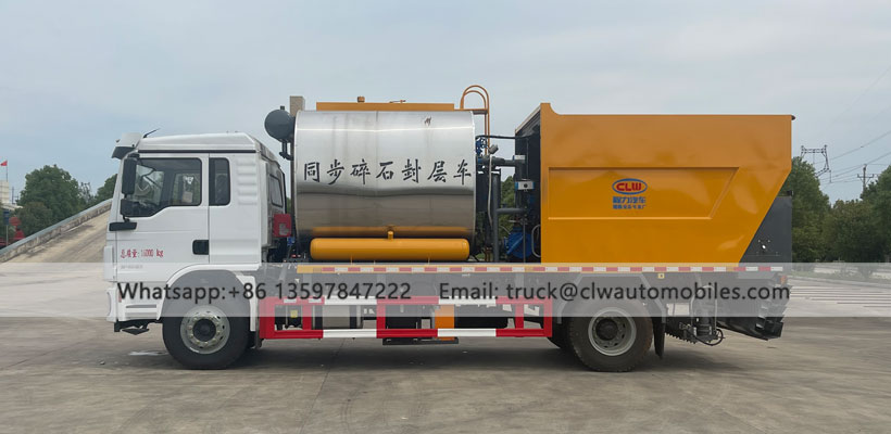 Synchronous Stone Chip Seal Truck