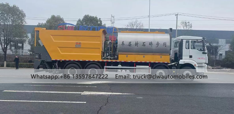 Synchronous Stone Chip Seal Truck
