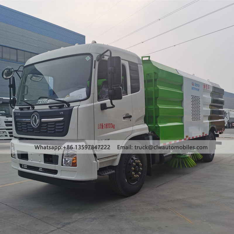 DONGFENG 12000L 4*2 Small Street Sweeper Vehicle