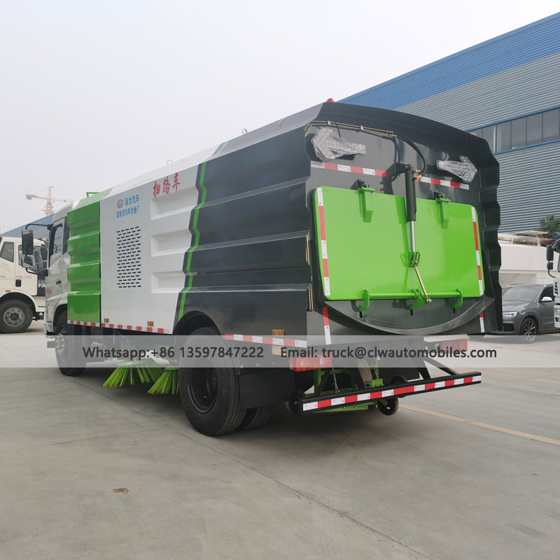 DONGFENG 12000L 4*2 Small Street Sweeper Vehicle