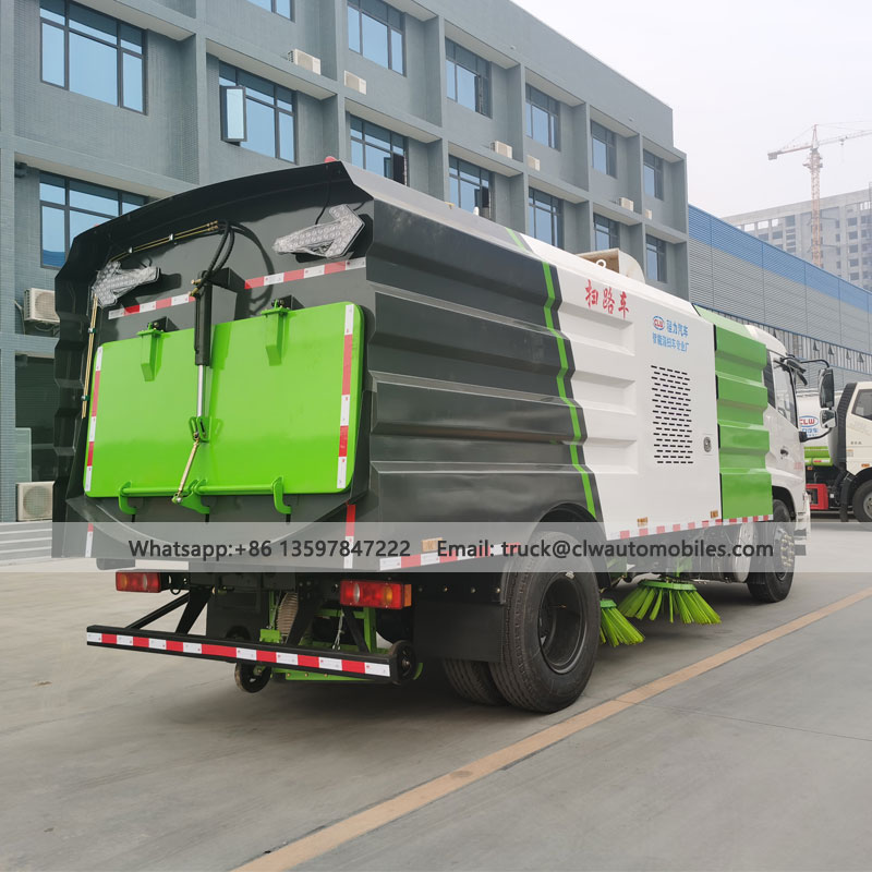 DONGFENG 12000L 4*2 Small Street Sweeper Vehicle