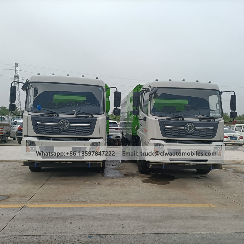 DONGFENG 12000L Road Sweeping and High Pressure Cleaning Truck