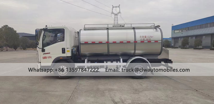 Fresh Milk Transporation Vehicle