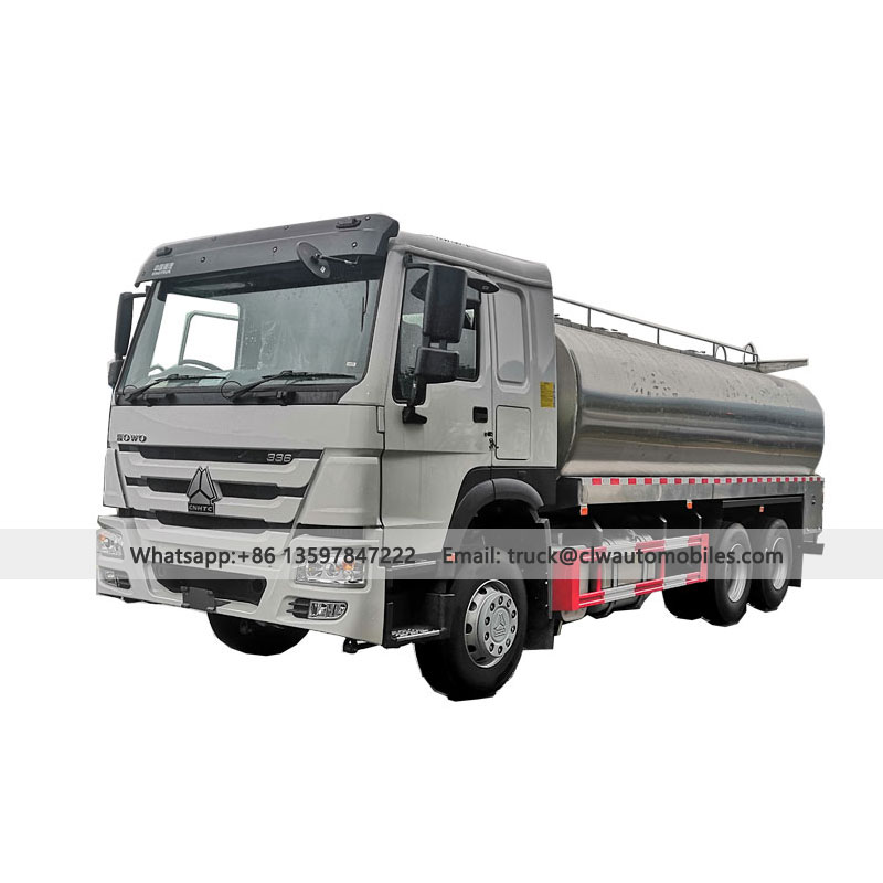 HOWO 20000L 6x4 Milk Transportation Truck