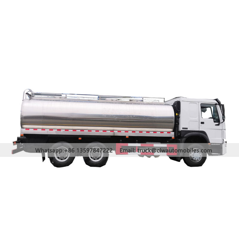 HOWO 20000L 6x4 Milk Transportation Truck