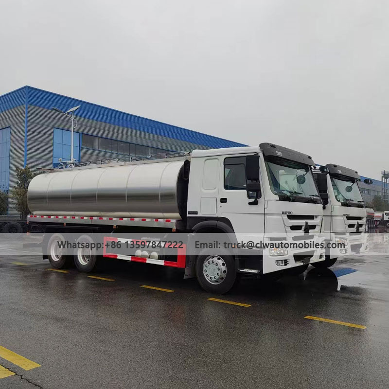 HOWO 20000L 6x4 Milk Transportation Truck