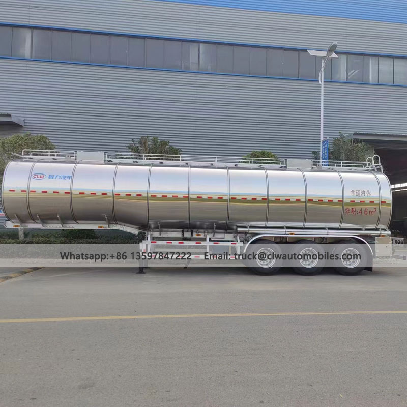 35000L Semi Tralier Milk Transportation Truck