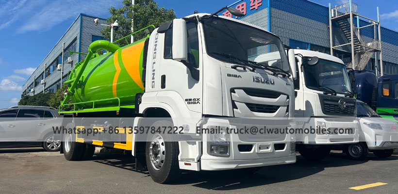 ISUZU 14000L Sewage Suction Truck