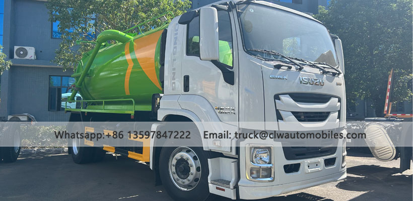 14000L Sewage Suction Truck