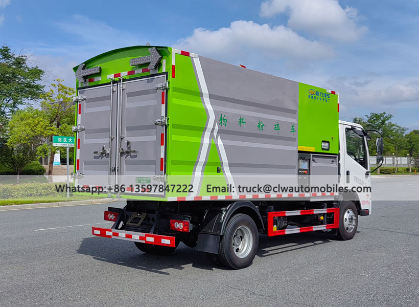 crushing truck