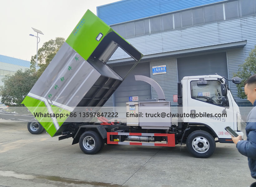 branch crushing truck