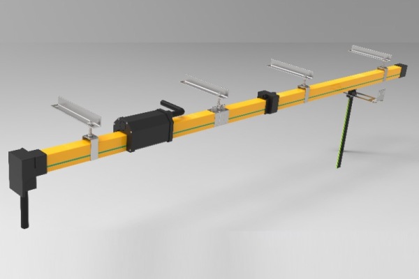 Classification and equipment description of sliding contact line