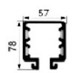 Tubular sliding contact line