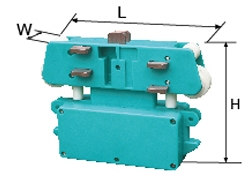 Tubular sliding contact line Tubular sliding contact line