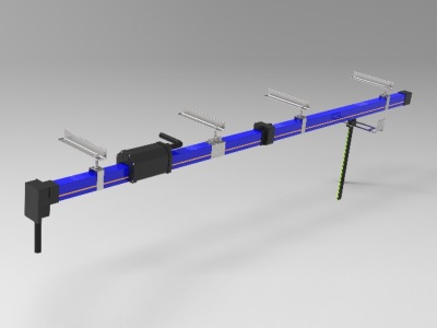 Tubular sliding contact line