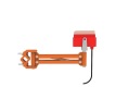 single-pole sliding contact line