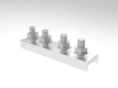single-pole sliding contact line