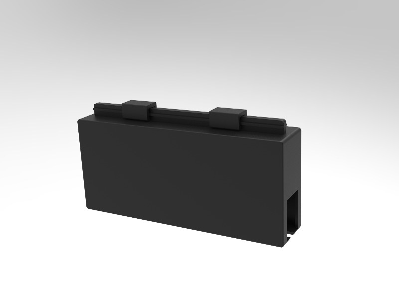 single-pole sliding contact line