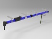Multipole type sliding contact line