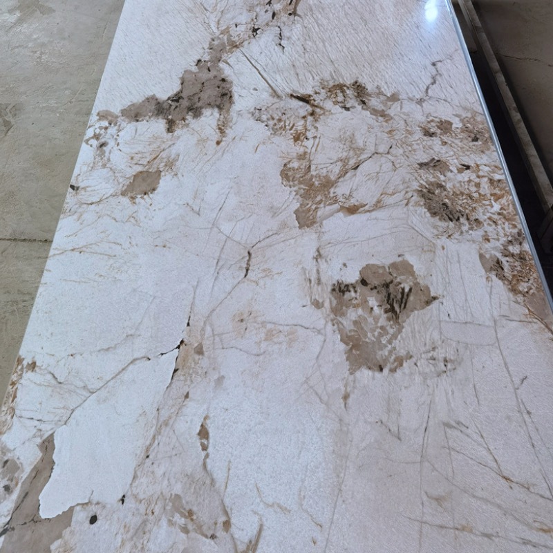 Marble wood veneer