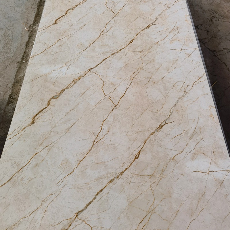 Marble carbon crystal plate