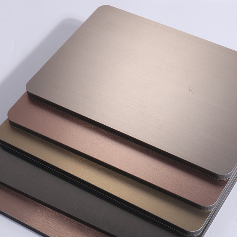 Metalized wood veneer