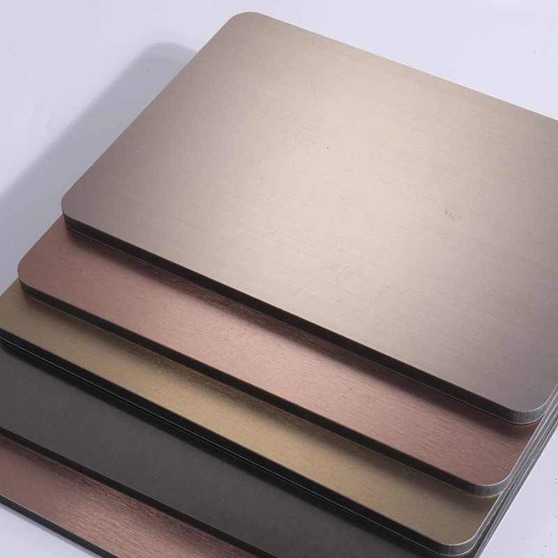 Metalized wood veneer