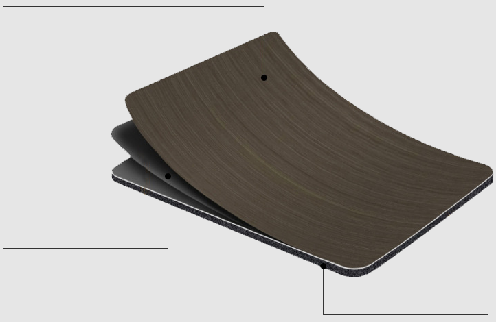 PVC carbon crystal plate PVC carbon crystal plate