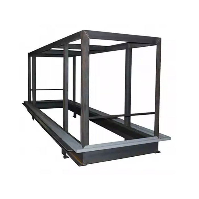 China Factory Welding Fabrication Service Edelstahl-Aluminiumblechrahmen-Montageteile