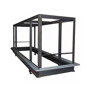 China Factory Welding Fabrication Service Edelstahl-Aluminiumblechrahmen-Montageteile