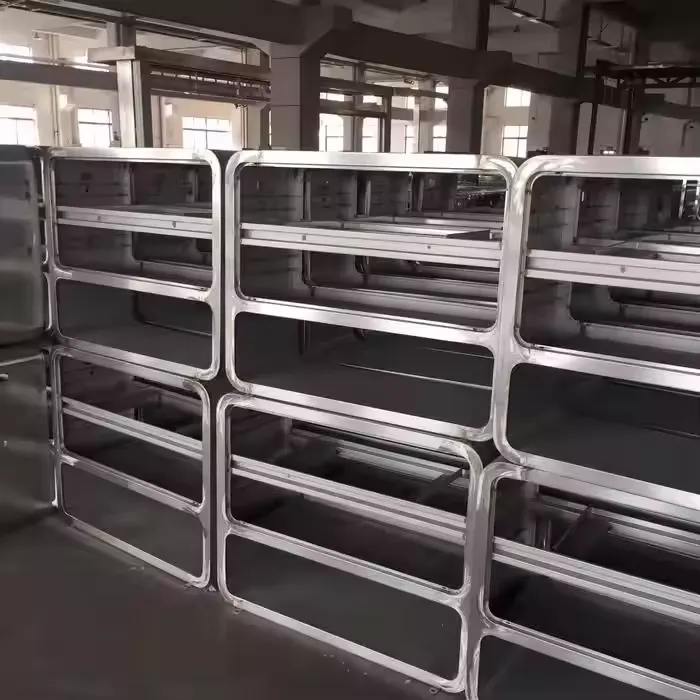 Stahlpunkt- und Nahtschweißverarbeitungsservice Edelstahl-Aluminiumblechrohrschweißmontagerahmen